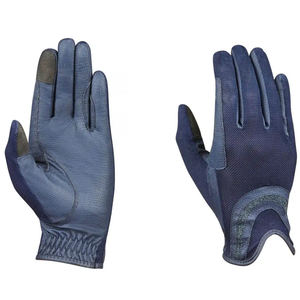 Guantes de equitación transpirables de primera calidad con purpurina en la espalda con características de secado al aire, guantes de equitación con purpurina de color personalizado - Product Image 1