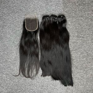 2024มัดผมมนุษย์แท้ตรงจากธรรมชาติวิกผมลูกไม้แบบสวิสสำหรับผู้หญิงแบบสั้นความละเอียดสูง - Product Image 1