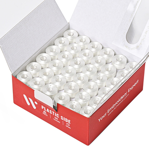 Bobines de fil à broder 100 Pcs Enrouleur De Canette De Point De Croix