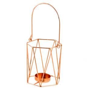 Rustic Finished Metal Candle Holder Stylish <b>Decorative</b> <b>Accent</b> for Home Dining Wedding Centerpieces and Elegant Interior Styling - Product Image 3