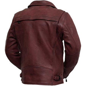 M0VATEXTILES 2025 Chaqueta deportiva ligera de alta calidad para hombre Chaqueta de cuero genuino transpirable Chaqueta de cuero más vendida - Product Image 4