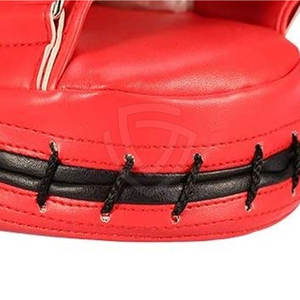 นวมชกมวยหนังคุณภาพสูงและเป้าเตะถุงมือศิลปะการต่อสู้ทำจากปากีสถาน - Product Image 4