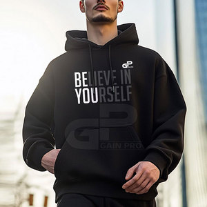 Sweat-shirts oversize pour hommes, style streetwear, doux, chaud, pull décontracté, coupe ample, mode quotidienne - Product Image 3