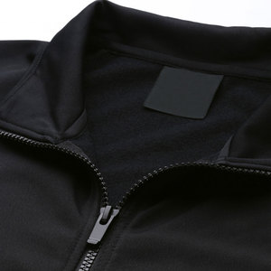 Survêtement à fermeture éclair pour hommes, survêtement d'entraînement à séchage rapide de conception OEM personnalisée avec logo personnalisé pour utilisation en extérieur - Product Image 5