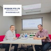 Four à moufle BIOBASE Chine MX16.5-10TP avec écran numérique, porte de sécurité verrouillable, creusets inclus pour laboratoire