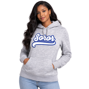 Heather <b>Grey</b> 20 Zeta Phi Beta Sorority Winter <b>Fleece</b> Pullover Hoodie 1920 Founders Inspired Greek Sorority Premium Cotton - Product Image 5