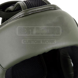 อุปกรณ์ป้องกันศีรษะพร้อมการป้องกันหูสำหรับคาราเต้และศิลปะการต่อสู้สำหรับเด็กอุปกรณ์ป้องกันศีรษะสวมใส่สบายสำหรับฝึกซ้อม - Product Image 4