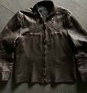 Chaqueta de Mezclilla y Cuero Unisex de Alta Calidad Personalizable, 100% Algodón, Estilo Casual para Invierno con Logotipo Bordado - Product Image 6