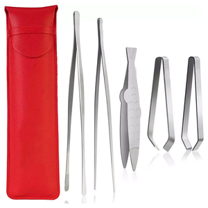 ชุดแหนบถอนก้างปลาแบบแมนนวล5ชิ้นชุดเครื่องมือทางการแพทย์ทำจากสแตนเลสในครัวสำหรับผลิตอาหารประเทศปากีสถาน - Product Image 1