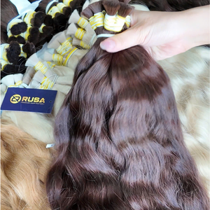 Extensiones de Cabello Ondulado Vietnamita al por Mayor, Textura y Longitud de Cabello Personalizadas, de 10 a 34 Pulgadas, Alta Calidad de Fábrica - Product Image 4