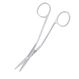 Ciseaux chirurgicaux angulaires Fomon de meilleure qualité Finition Dall Ciseaux de chirurgie à lame tranchante droite de 5.5 pouces - Product Image 3