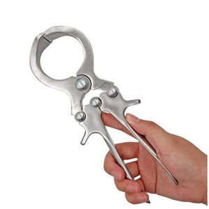 Instrument d'insémination vétérinaire à poignée personnalisée réutilisable de haute qualité, durable, réglable, best-seller, pinces de castration pour animaux - Product Image 1