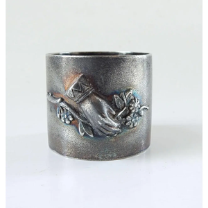 Rond épais Design créatif porte-serviettes décor en métal pour mariages et fêtes porte-serviettes de table anneau - Product Image 2