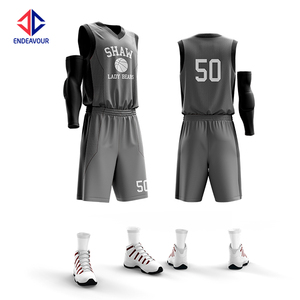 Fabricante directo Sublimación personalizada Camisetas de baloncesto Transpirable Impreso Opción de talla grande Cambio rápido para ropa de equipo - Product Image 4