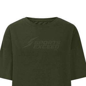 Camiseta con impresión de logotipo personalizado Camisetas de gran tamaño de alta calidad Precio al por mayor Camiseta de gran tamaño hecha en Pakistán - Product Image 4