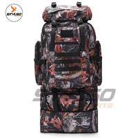 Vente en gros de sac de sport camouflage personnalisé Sac à dos de camping de voyage extérieur étanche Accessoire disponible Design camouflage élégant Chasse