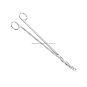 Ciseaux de dissection Nelson Metzenbaum, courbés, à bout arrondi, en acier inoxydable, 11 pouces, instrument chirurgical, certifié CE ISO, OEM privé - Product Image 5