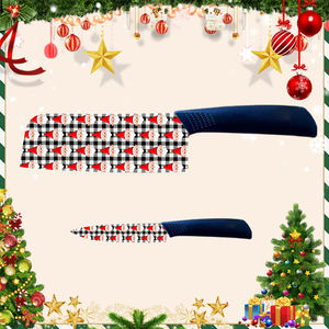 Couteau de chef premium 2026, 8 ensembles de couteaux de chef japonais, manches en plastique pour la cuisine à domicile, préparation des repas, vente chaude, prix d'usine - Product Image 4