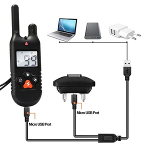 Venta al por mayor Collar de entrenamiento para perros con control remoto Collar de entrenamiento eléctrico recargable de ultra larga distancia para perros - Product Image 2
