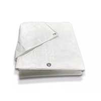 Offre Spéciale 100% bâche imperméable de haute qualité de couverture de camion bâche transparente résistante 10x10 bâche de PE de tente Protection UV