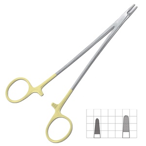 Pinces porte-aiguilles de Nouvelle-Orléans avec mâchoires texturées pour la chirurgie générale, instrument manuel de classe I certifié CE - Product Image 4