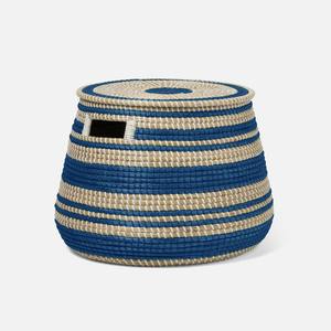 Cestas de algas marinas para guardar ropa, cesta de algas marinas, organizador del hogar, cesta de paja multifuncional - Product Image 1