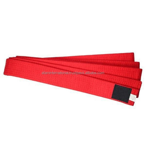 Cinturones de Artes Marciales de Color Personalizado Karate / OEM Nuevo 2026 Cinturones de Artes Marciales de Alta Calidad 100% Algodón Azul en Venta - Product Image 1