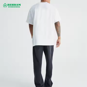 T-shirts personnalisés pour hommes, fabricant de vêtements pour hommes au Pakistan, t-shirt pour homme, coupe ample, nouvelle arrivée, 100% coton - Product Image 5