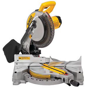 Sierra ingletadora compuesta de bisel único DeWalt de 10 pulgadas y 15 amperios (DWS713) - ¡Oferta especial! - Product Image 1