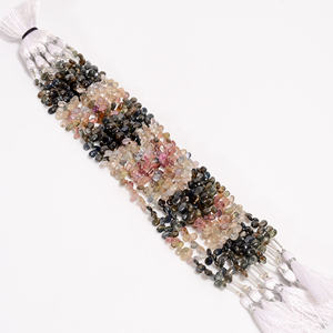 ลูกปัดแซฟไฟร์ออสเตรเลียลูกปัดเรียบลูกแพร์แซฟไฟร์ลูกปัดพลอยแซฟไฟร์สำหรับทำเครื่องประดับ - Product Image 1