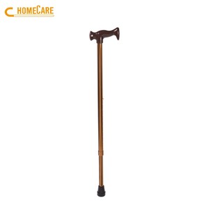 Canne de marche réglable en aluminium personnalisée avec poignée en T et embout en caoutchouc, capacité de 250 lb, idéale pour l'alpinisme - Product Image 2