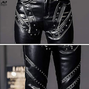 Mejor Precio, Pantalones de Cuero Casuales para Hombre 100% Genuinos, de Alta Calidad, Color Personalizado, Resistentes y Transpirables - Product Image 2