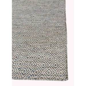 พรมลายเรขาคณิต Abrash ADWV-13047 ทำจากขนสัตว์และใยวิสโคส สีเขียว สำหรับใช้ในบ้าน - Product Image 4