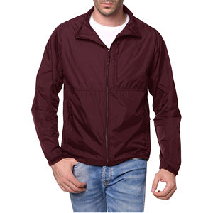 Chaqueta Cortavientos Acolchada de Secado Rápido, Ecológica, de Talla Grande, con Logotipo Personalizado OEM, para Hombre, Estilo Hip Hop, Chaqueta Deportiva de Invierno de Lona - Product Image 2