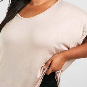 Femme T-shirt Robe Longue Femme Coton T-shirt Robe O Neck Sleep Léger Casual Tee Dress - Product Image 2