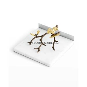 Admirable Design Silver Ware Table Top Cuisine Boîte De Rangement De Mouchoirs Travail Martelé Grande Taille Hôtels Table À Manger Porte-Mouchoirs - Product Image 3