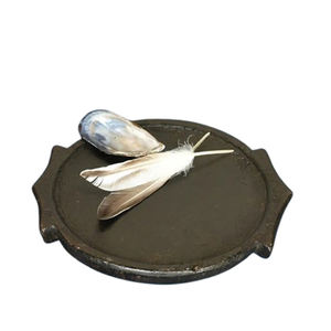 Handmade Round Shape Coasters in Luxury Design <b>Set</b> of 4 Stone Coasters Aluminum Metal <b>Placemat</b> for Hotels & Home - Product Image 5