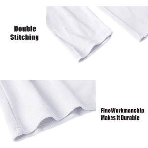 Vêtements d'hiver pour hommes avec logo personnalisé chemise à col haut coupe ajustée t-shirt vierge à manches longues et col roulé uni - Product Image 5