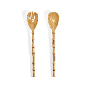 Ensemble de couverts royal en bois naturel avec un design élégant Ensemble de couverts parfait pour ustensiles de cuisine, maison, hôtel et accessoires de vaisselle - Product Image 1