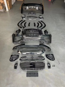 Kit de carrocería completo para <span class=keywords><strong>Mercedes</strong></span> Benz <span class=keywords><strong>GLS</strong></span> X166, actualización <span class=keywords><strong>X167</strong></span> Maybach Acelift, incluye parachoques delantero, parachoques trasero, parachoques trasero, parrilla - Product Image 2