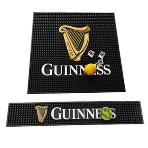 Commercial Grade Durable Silicone <b>Bar</b> <b>Mat</b> Efficient Drainage Design with Flexible Reusable Feature for Keeping <b>Bar</b> Tops Dry - Product Image 1