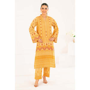 Traje Casual de 2 Piezas con Estampado Khaddar WNST-52003 - Product Image 4