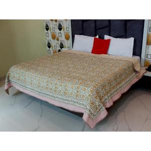 Juegos de sábanas con estampado de bloques de algodón, nueva impresión de algodón, comodidad, Rajasthani Jaipur, productos a granel hechos a mano para ropa de cama y decoración de habitaciones - Product Image 3