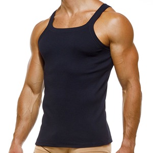 Débardeurs personnalisés de haute qualité pour hommes Musculation Muscle Workout Gym Athletic Stringer - Product Image 1