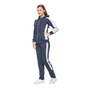 Conjunto de chándal de verano para mujer, talla XS, chaqueta con cremallera de tela elástica suave y ajustada para uso diario informal, entrenamiento de gimnasio o viajes - Product Image 2