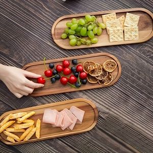 <b>Round</b> Shape Wooden <b>Serving</b> <b>Tray</b> With Aluminum Designer Handle With Nickle Polished Wooden <b>Serving</b> <b>Tray</b> - Product Image 4