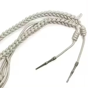 เชือกนกหวีดสำหรับพิธีการพร้อมตะขอสายคล้องไหล่สายคล้องชุดเครื่องแบบ - Product Image 3