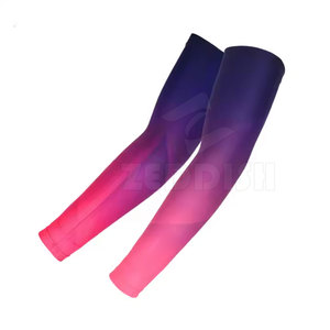 Custom Made Men's Arm Sleeves Breathable Spandex/Polyester UV <b>Protection</b> Quick Dry High Quality OEM Design Factory Price Fast - Product Image 1