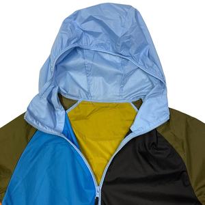 Chaqueta Cortavientos Estilosa con Bloques de Color, Chaqueta Cortavientos de Invierno Impermeable de Nailon de Alta Calidad para Hombre, Talla Grande - Product Image 4