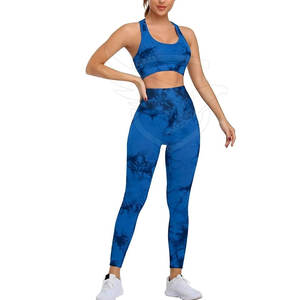 Fabricación de Pakistán Diseño único Mujeres Yoga Set Uso al aire libre Poliéster Hecho Mujeres Yoga Set - Product Image 1